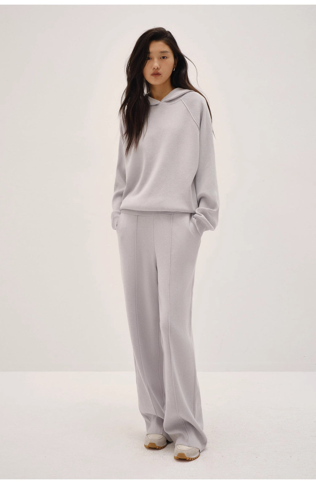 Winter Morning Sunshine Wool Blend Knit Pants - French Lazy Style