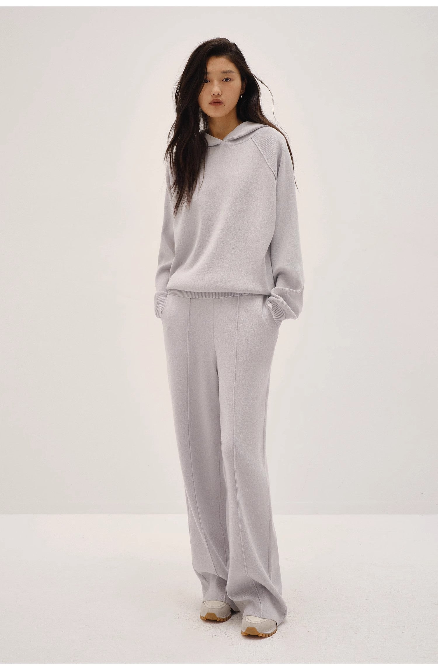 Winter Morning Sunshine Wool Blend Knit Pants - French Lazy Style