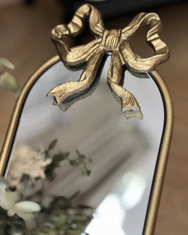 Vintage Wall Mirror with Candle Holder