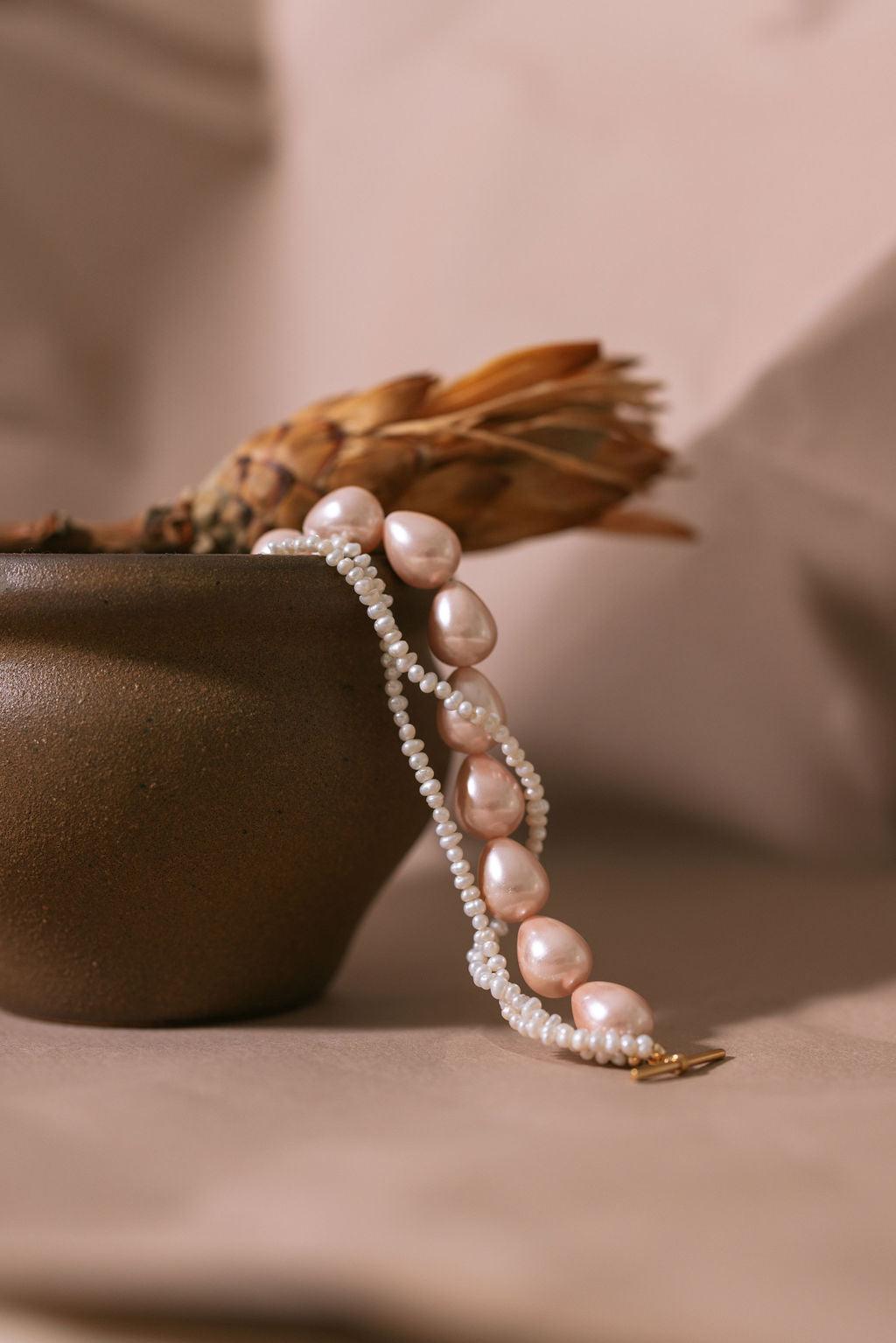 Emma Multi-Strand Necklace - French Artisan Jewelry