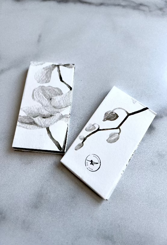 Hand Illustrated Long Stem Matchbook