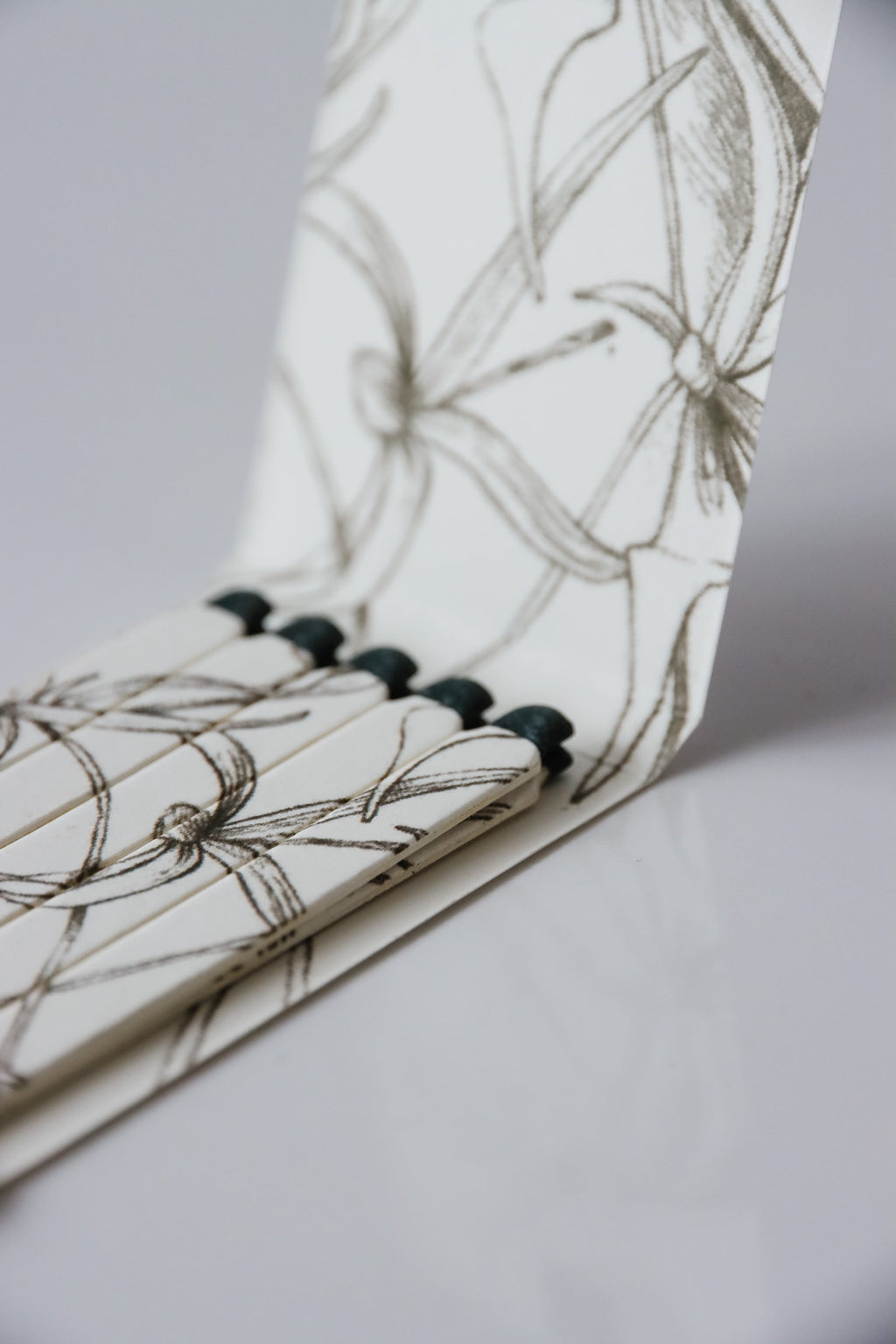 Hand Illustrated Long Stem Matchbook