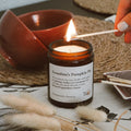 Grandma's Pumpkin Pie Scented Candle - Autumn Fall Fragrance