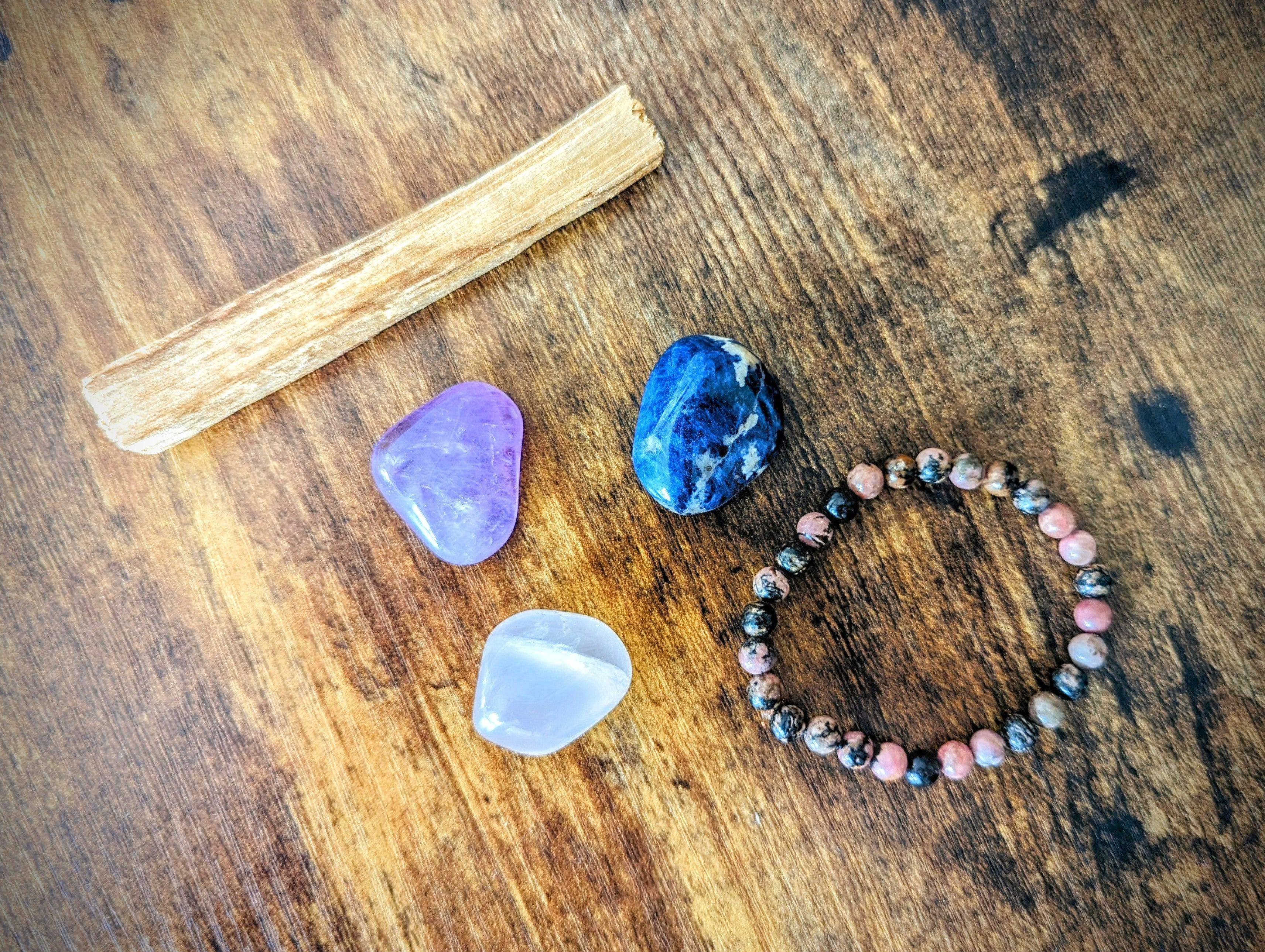 Anti-Stress Crystal Healing Kit - Stress, Anxiety & Worry Relief