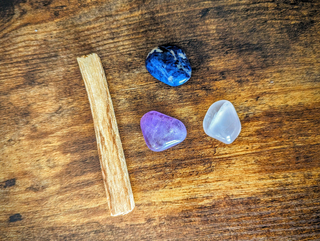 Anti-Stress Crystal Healing Kit - Stress, Anxiety & Worry Relief