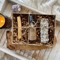 Amethyst Smudge Spray Gift Set - Sage & Palo Santo Cleansing Kit