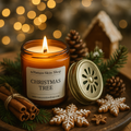 Christmas Tree Wood Wick Soy Candle